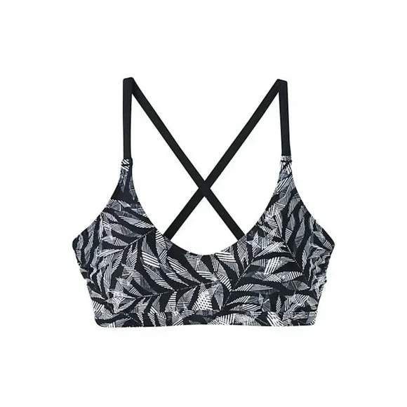 PrAna Marina Top (D-Cup) & Chambra Bottoms, black springtime - Picture 14 of 15